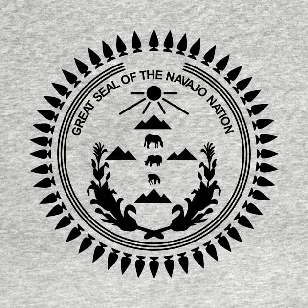 The Great Seal of Navajo Nation by Virly